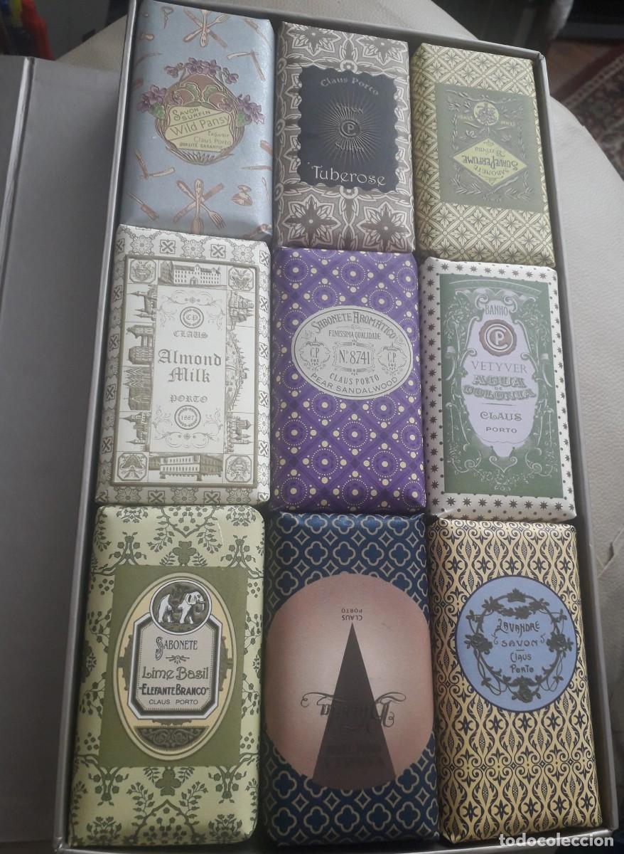 Segunda mano: Set 9 jabones perfumados Claus Porto 1887