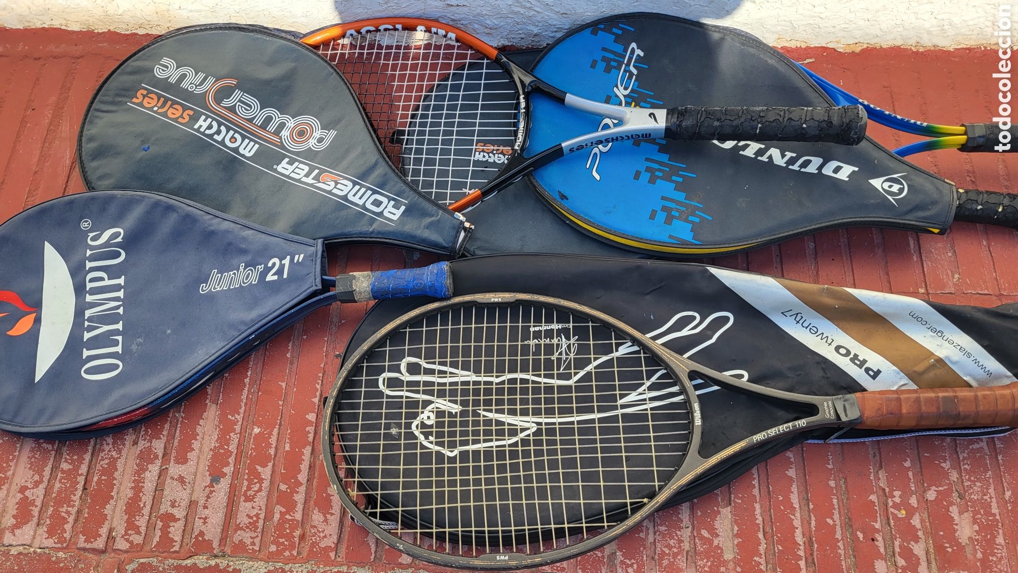 Segunda mano: Lote de varias raquetas de tenis - Foto 1