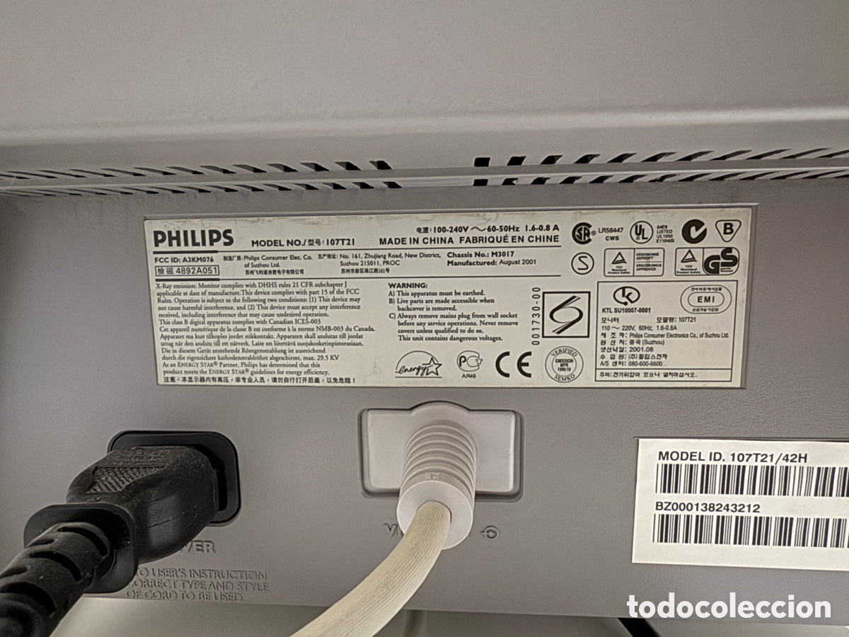 Segunda mano: Monitor CRT Philips 107T - Foto 8