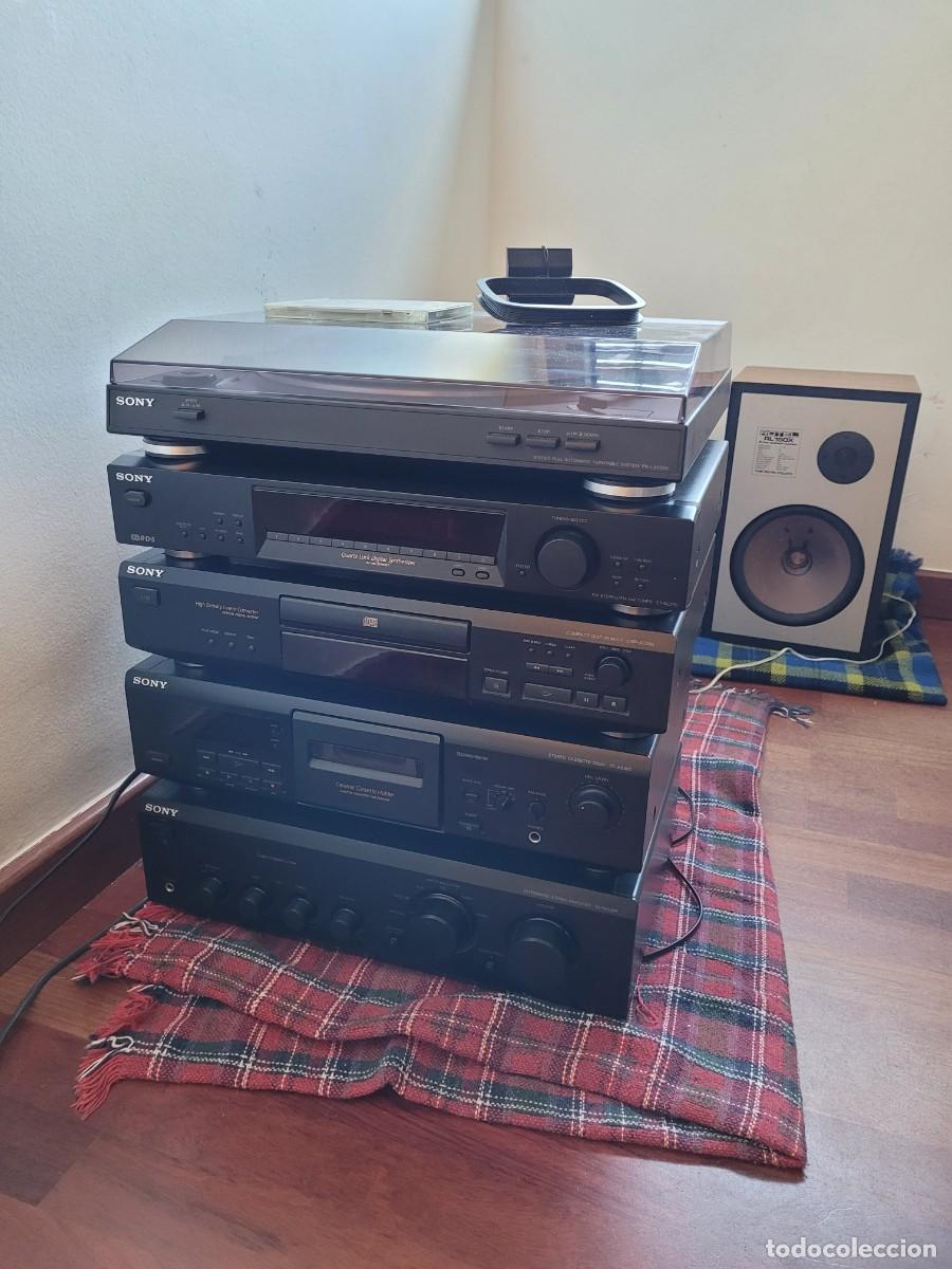 Segunda mano: Equipo de Sonido Modular SONY + Altavoces Cl&aacute;sicos ROTEL