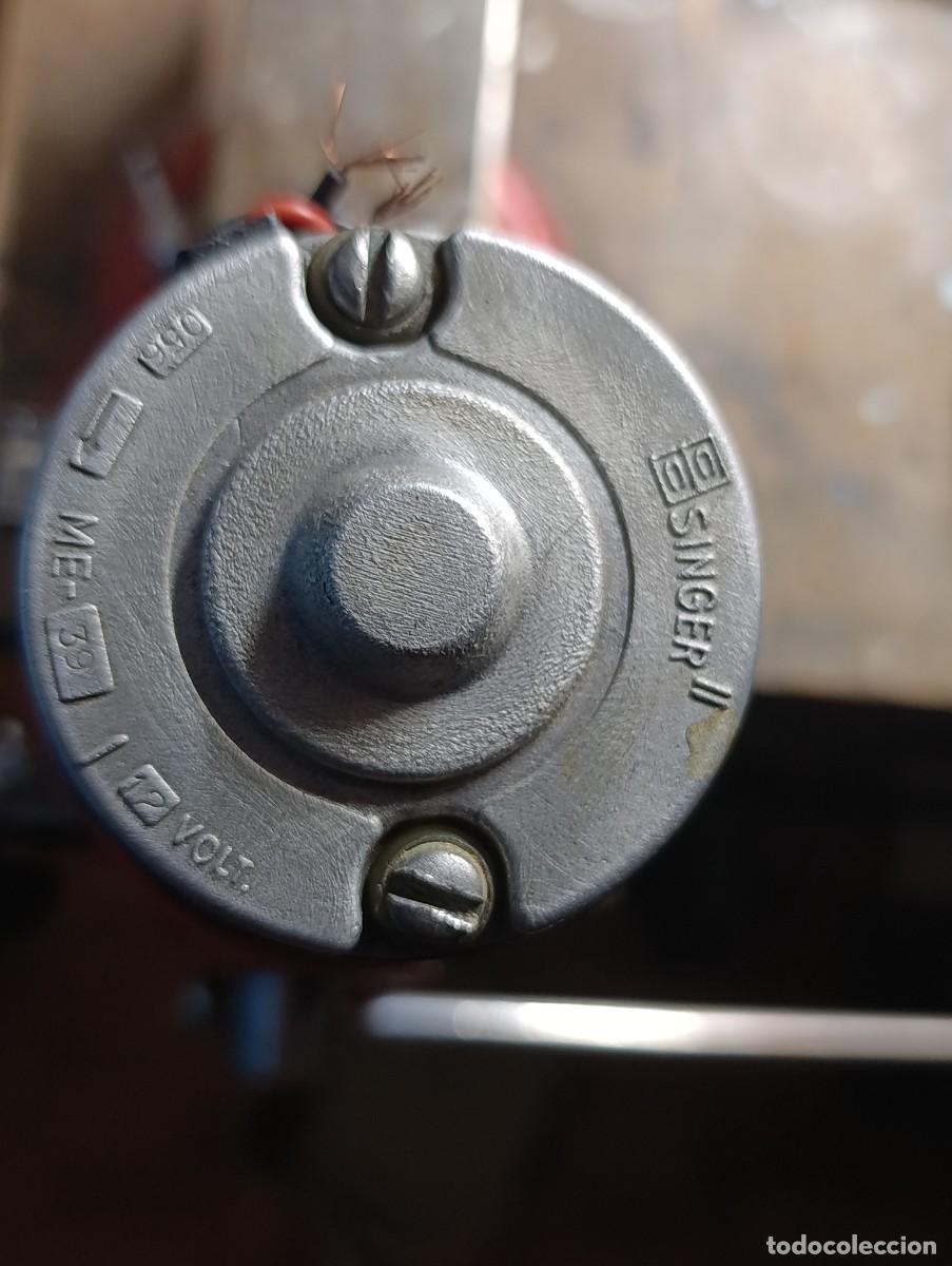 Segunda mano: Motor Vintage SINGER 056 ME-39 12V Original M&aacute;quina Coser