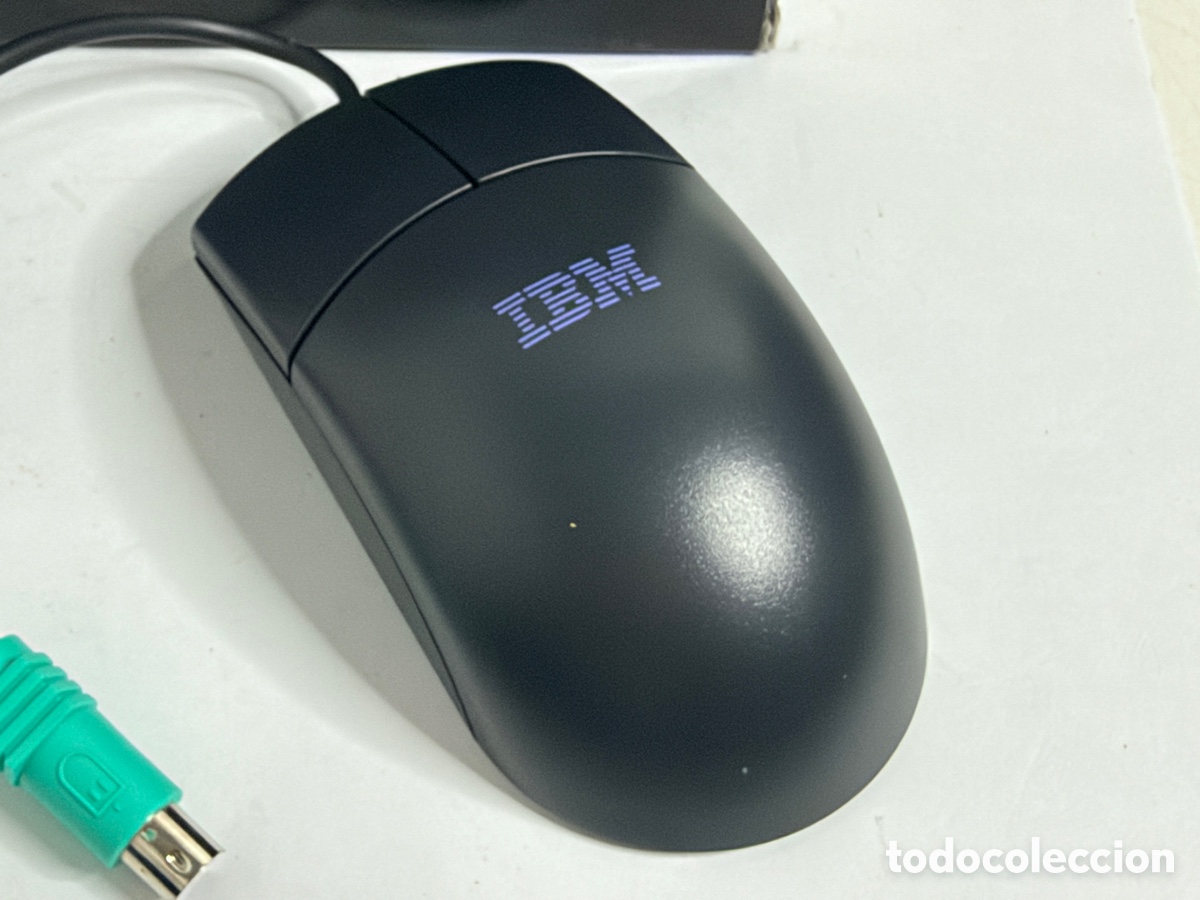 Segunda mano: Rare Vintage Computer Mouse IBM 2 Button PS2 Sleek Mouse - Foto 6