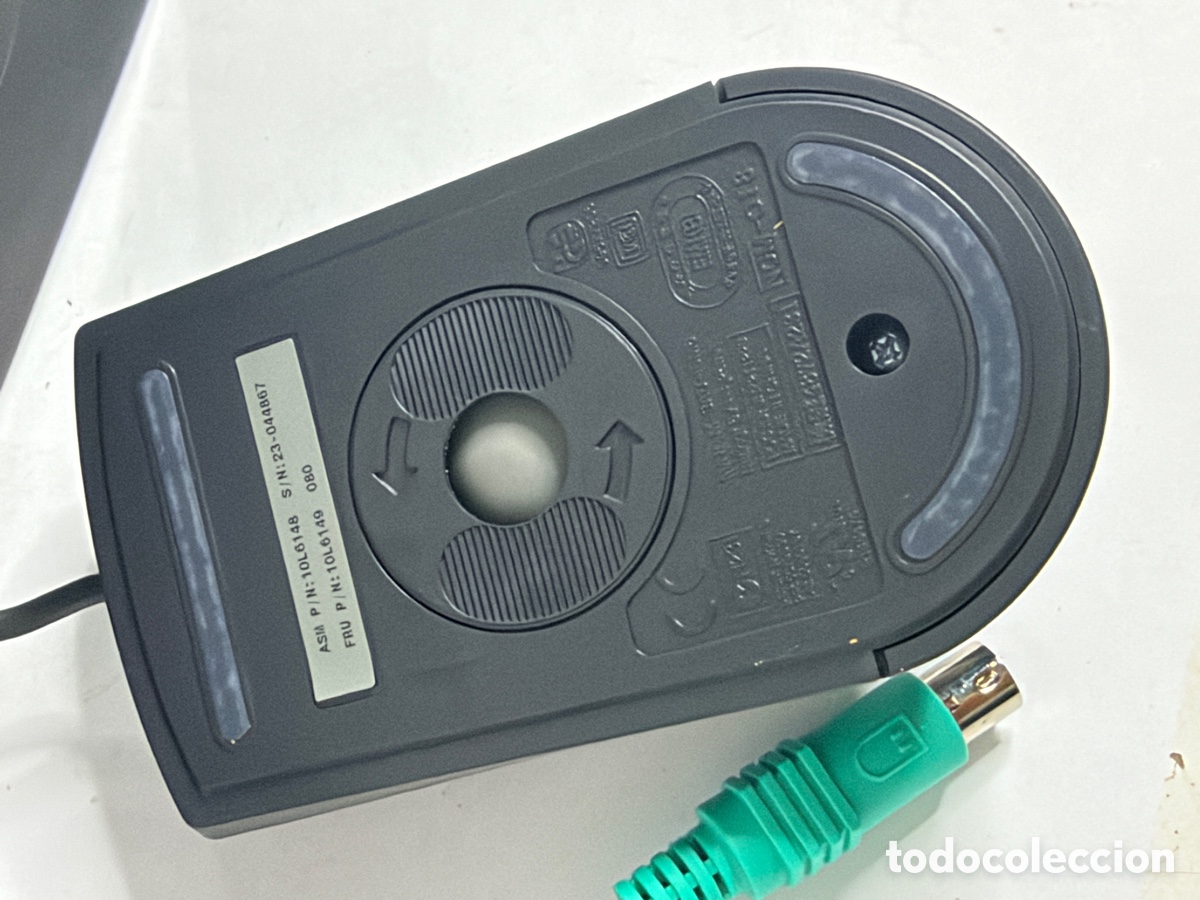 Segunda mano: Rare Vintage Computer Mouse IBM 2 Button PS2 Sleek Mouse - Foto 9