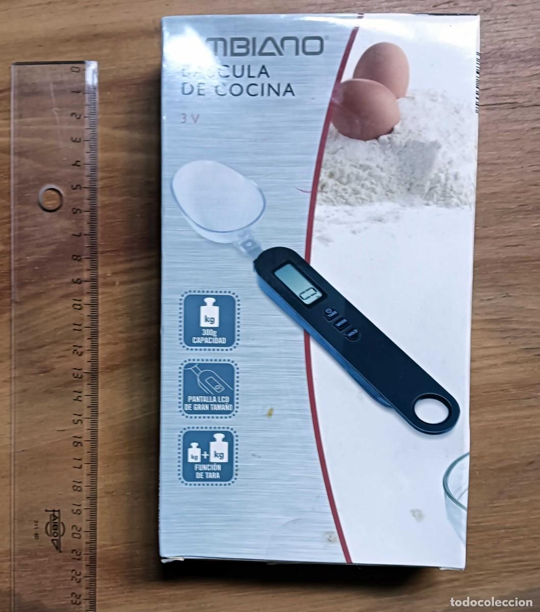 Segunda mano: B&Aacute;SCULA CUCHARA DIGITAL AMBIANO - 300 G - PANTALLA LCD - TARA - 1 CUCHARA - NUEVA CON CAJA