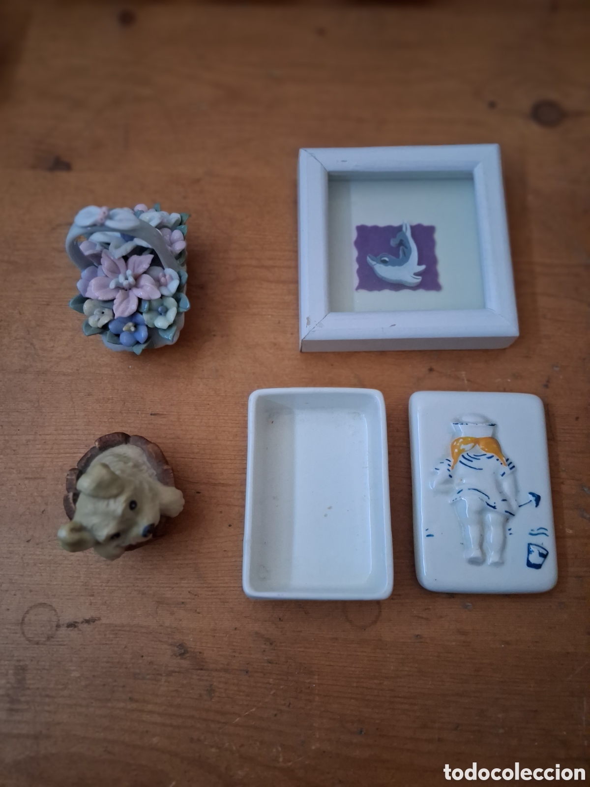 Segunda mano: Lote decorativo ceramico