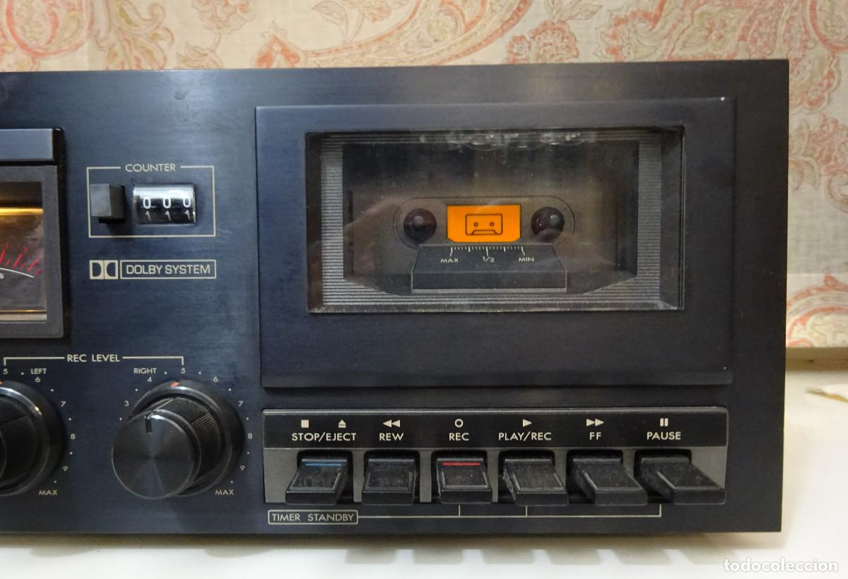 Segunda mano: VIETA PLETINA STEREO CASSETTE DECK RC-5000. FUNCIONANDO - Foto 2