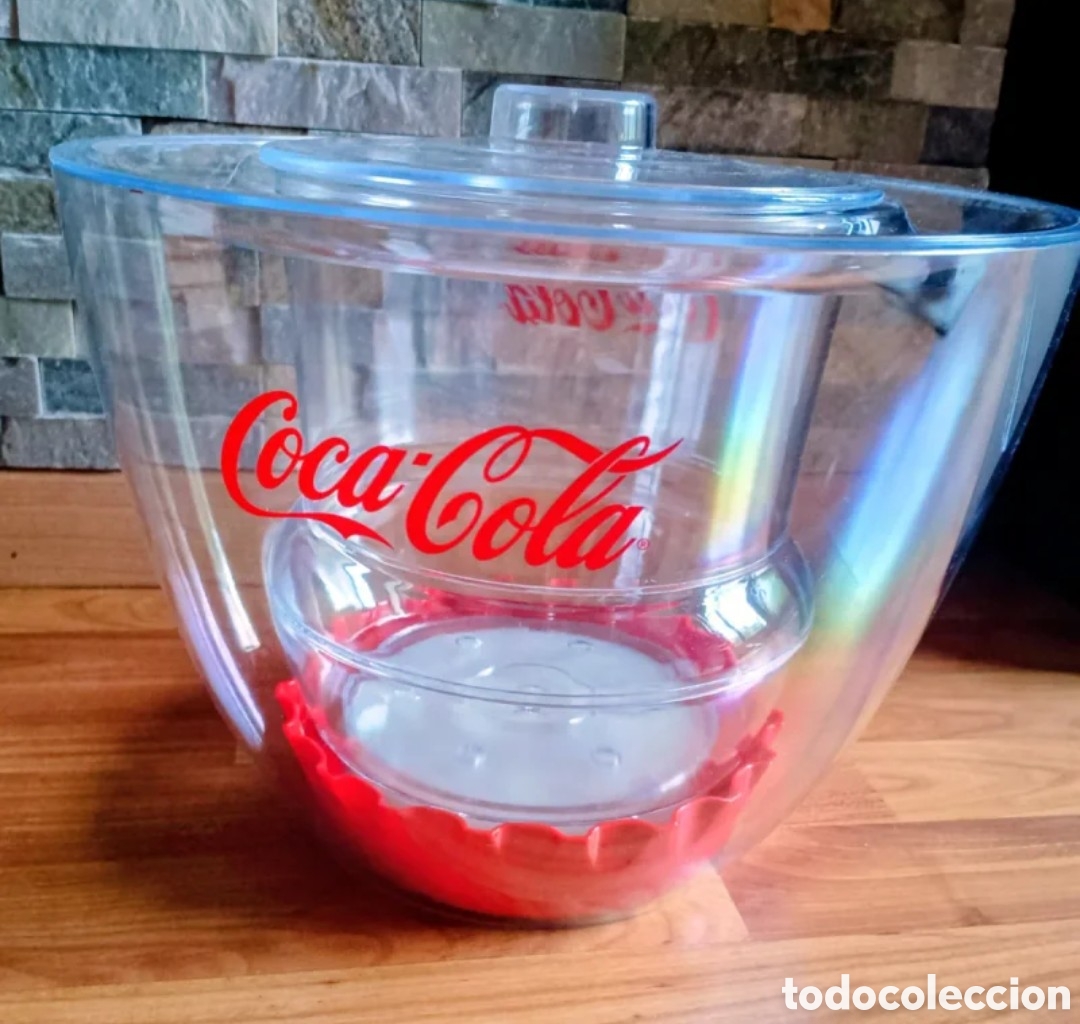 Segunda mano: Cubitera Coca Cola con Luz