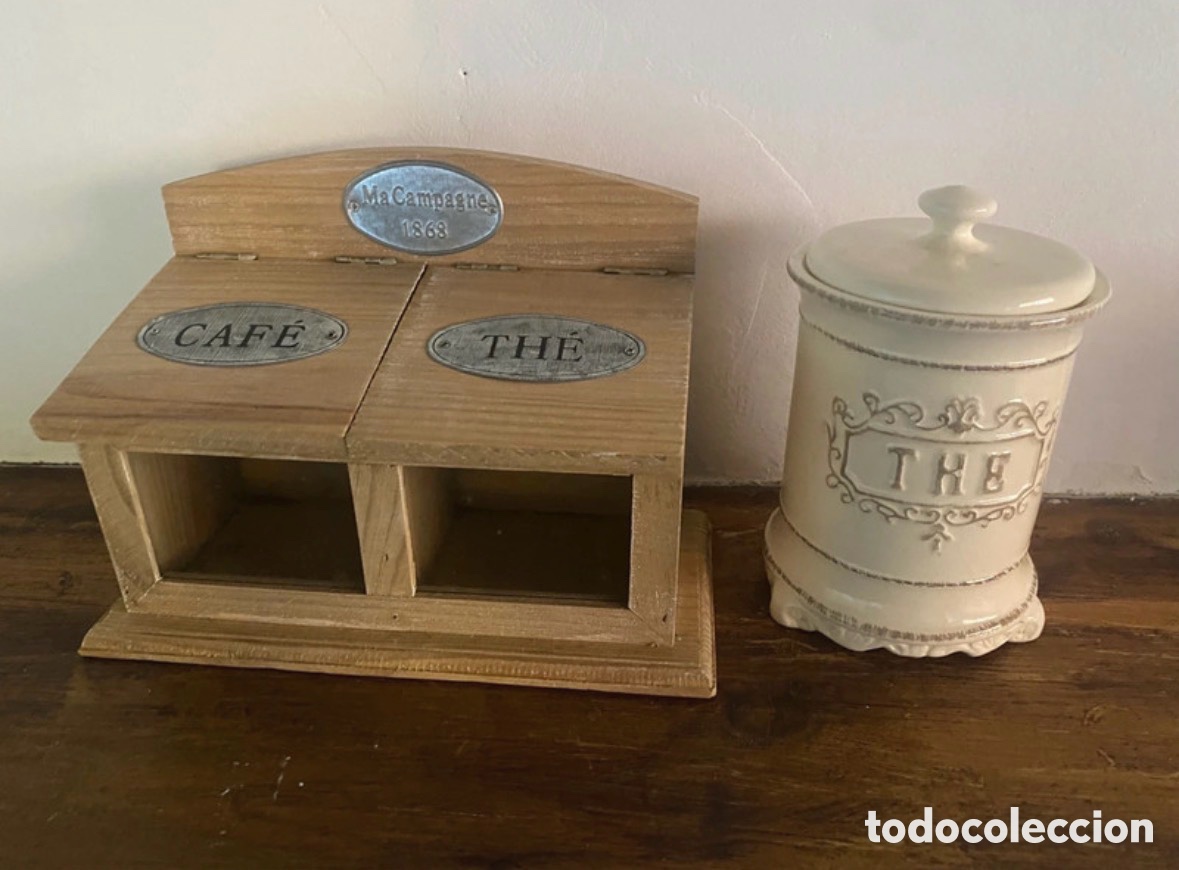 Segunda mano: Caja madera decorativa