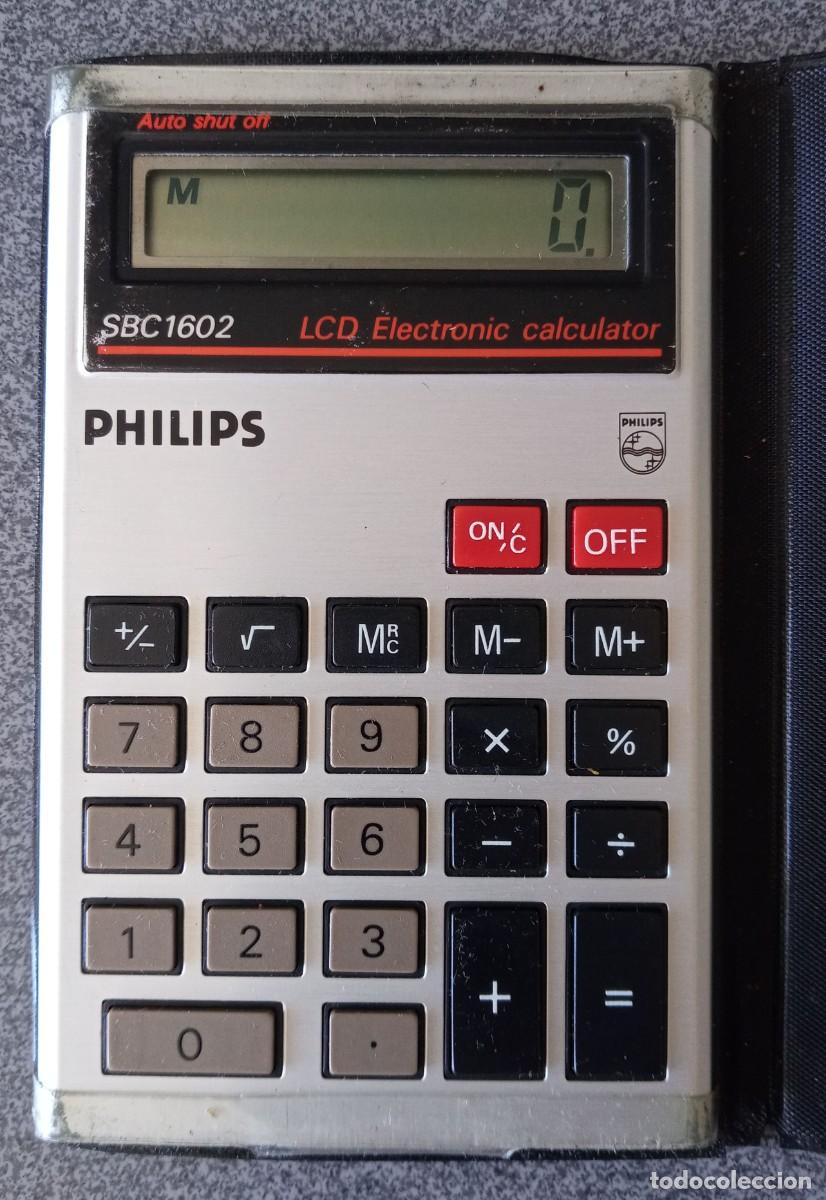 Segunda mano: Calculadora Philips SBC 1602 - Foto 2