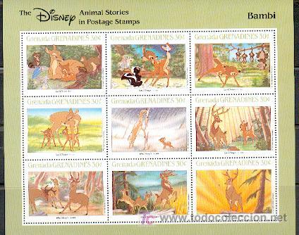 Sellos: Grenada  & Grenedines Bambi ** - Foto 1