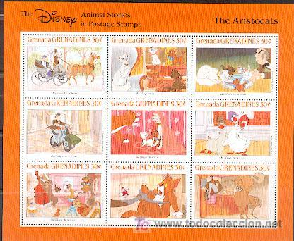 Sellos: Grenada  & Grenedines Aristocats ** - Foto 1