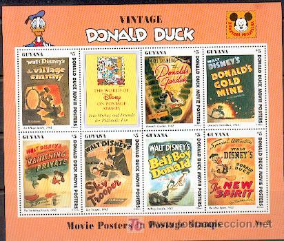Sellos: Guiana & Donald Duck ** - Foto 1