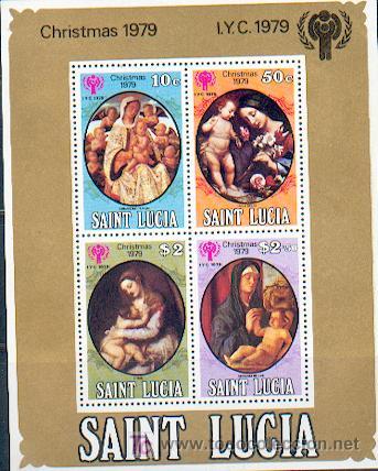 Sellos: St. Lucia BL. ** (2) - Foto 1