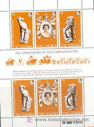 Sellos: Gambia  Bloque ** (1) - Foto 1