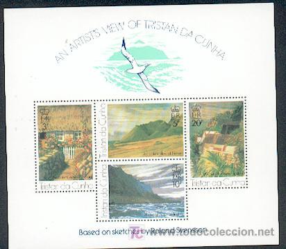 Sellos: Trinstan da Cunha Bloque ** (L2) - Foto 1