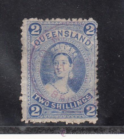 Sellos: queensland 46 usada, - Foto 1