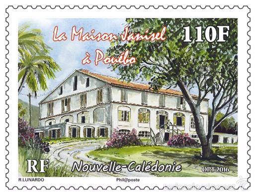Sellos: New Caledonia 2016 - a Maison Janisel &agrave; Pouebo mnh - Foto 1