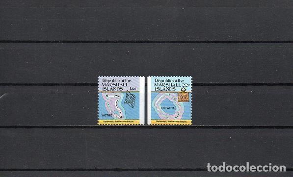 Sellos: MARSHALL 1985, YVERT 78a-79a, MNH-SC - Foto 1