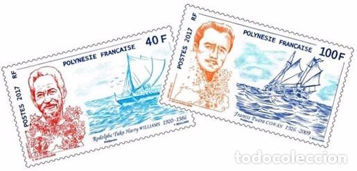 Sellos: French Polynesia 2017 - Navigation stamp set mnh - Foto 1