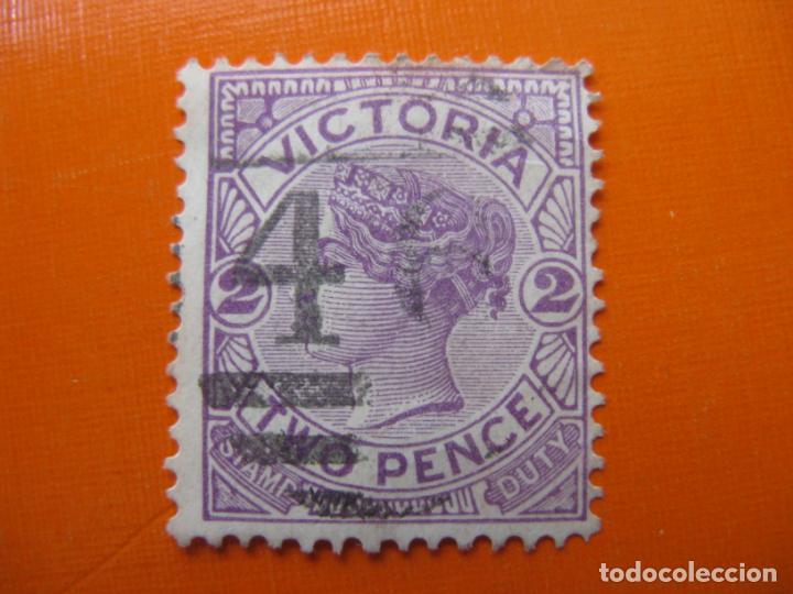 Sellos: victoria 1884, Yvert 92 - Foto 1