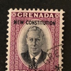 Selos: SELLO CLÁSICO DE GRENADA EN USADO (MARCA CHARNELA) 20 CENTS 1951- NEW CONSTITUTION. Lote 214828256