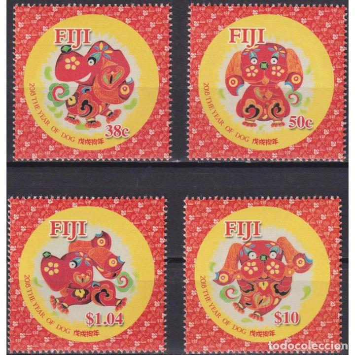 ⚡ DISCOUNT FIJI 2018 CHINESE NEW YEAR - YEAR OF THE DOG MNH - NEW YEAR, DOGS, TOYS (Sellos - Extranjero - Oceanía - Otros paises)