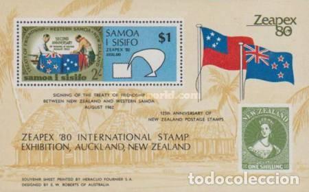 Sellos: HB** ISLAS SAMOA 1980, YT 22 - Foto 1