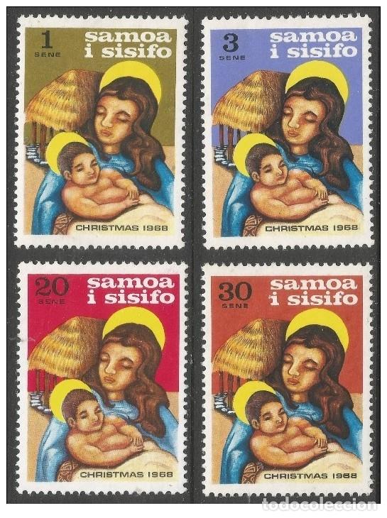 Sellos: Samoa 1968 - Christmas stamp set mnh** - Foto 1