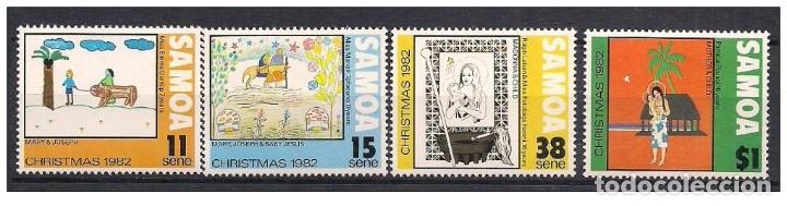 Sellos: Samoa 1982 - Christmas stamp set mnh** - Foto 1