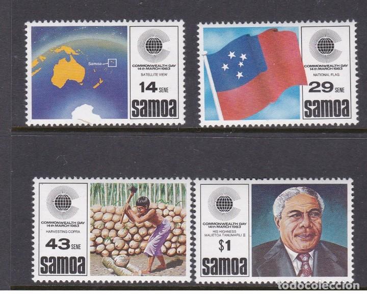 Sellos: Samoa 1983 - Commonwealth day stamp set mnh** - Foto 1