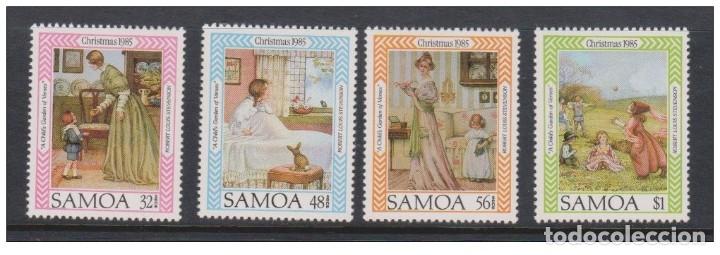 Sellos: Samoa 1985 - Christmas stamp set mnh** - Foto 1