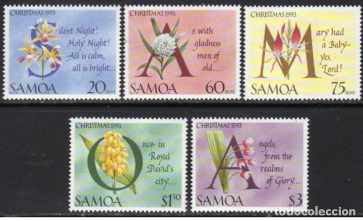 Sellos: Samoa 1993 - Christmas stamp set mnh** - Foto 1