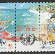 Francobolli: SAMOA 2002 - INTERNATIONAL YEAR OF ECOTOURISM STAMP SET MNH**