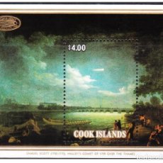 Sellos: COOK ISLANDS 1986 - THE PASSING OF HALLEY'S COMET MINIATURE SHEET MNH**