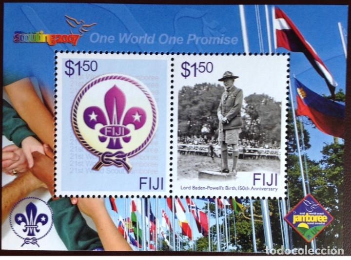 Sellos: Fiji 2007 - Scouting 2007 sheet mnh** - Foto 1
