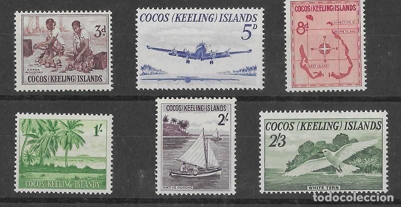 Sellos: ISLAS COCOS YVERT 1/6** - Foto 1