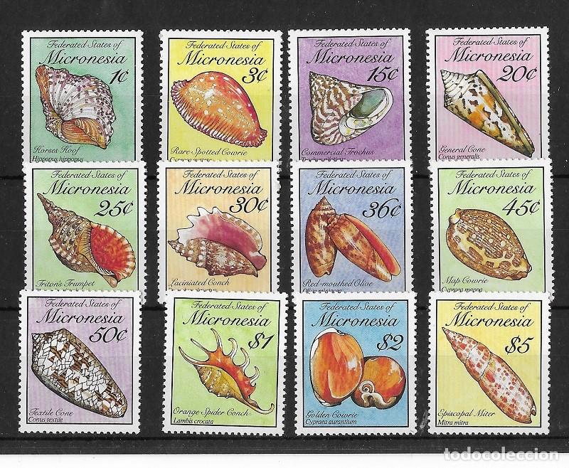 Sellos: MICRONESIA YVERT 101/12** - Foto 1