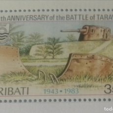 Sellos: COLECCION 12 SELLOS KIRIBATI 40 ANIVERSARIO THE BATTLE OF TARAWA 1943-1983 35C. Lote 385711069