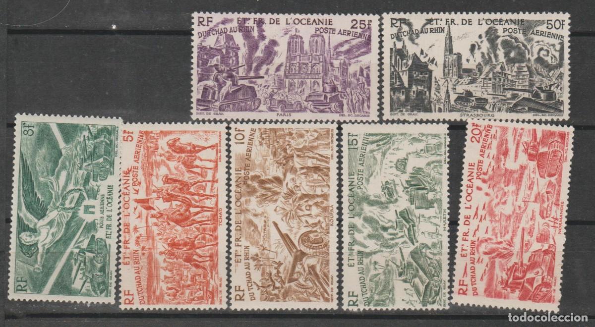 Sellos: OCEANIA FRANCESA, 1946. - Foto 1