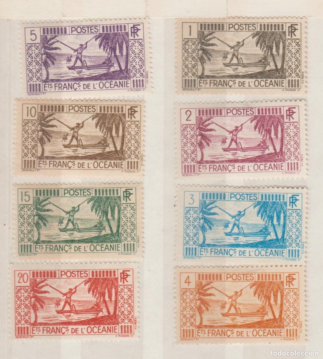Sellos: OCEAN&Iacute;A FRANCESA, 1934. - Foto 1