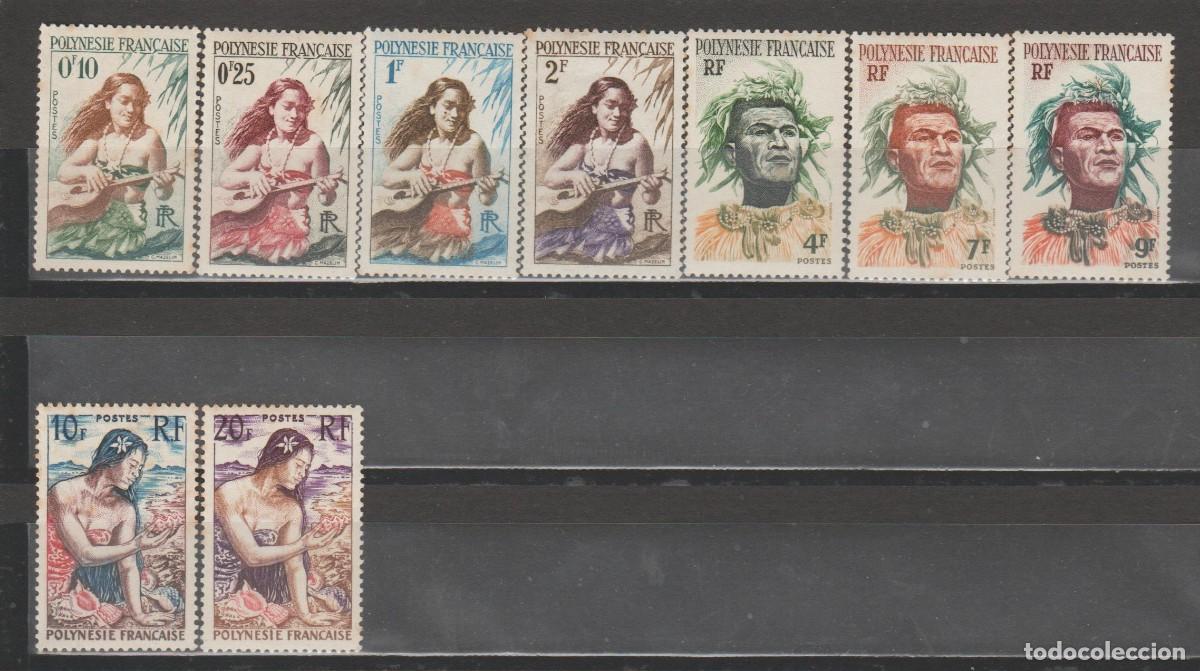 Sellos: POLINESIA, 1958. - Foto 1