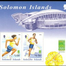 Sellos: SOLOMON 2000 SHEET MNH OLYMPHILEX JUEGOS OLIMPICOS OLYMPIC GAMES JEUX OLYMPIQUES DEPORTES SPORTS. Lote 401477964