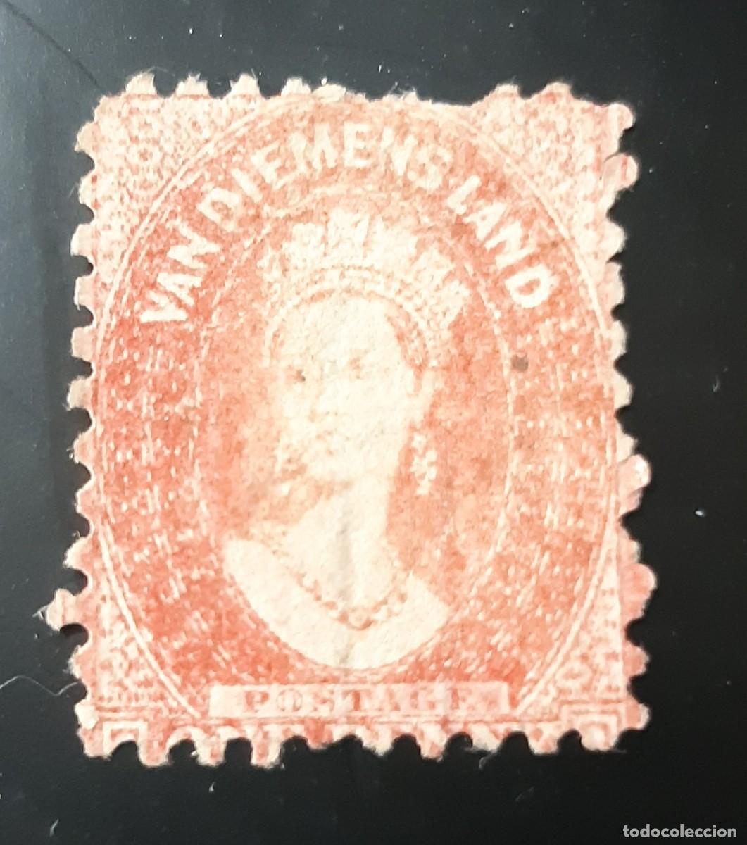 Sellos: TASMANIA,1864. - Foto 1
