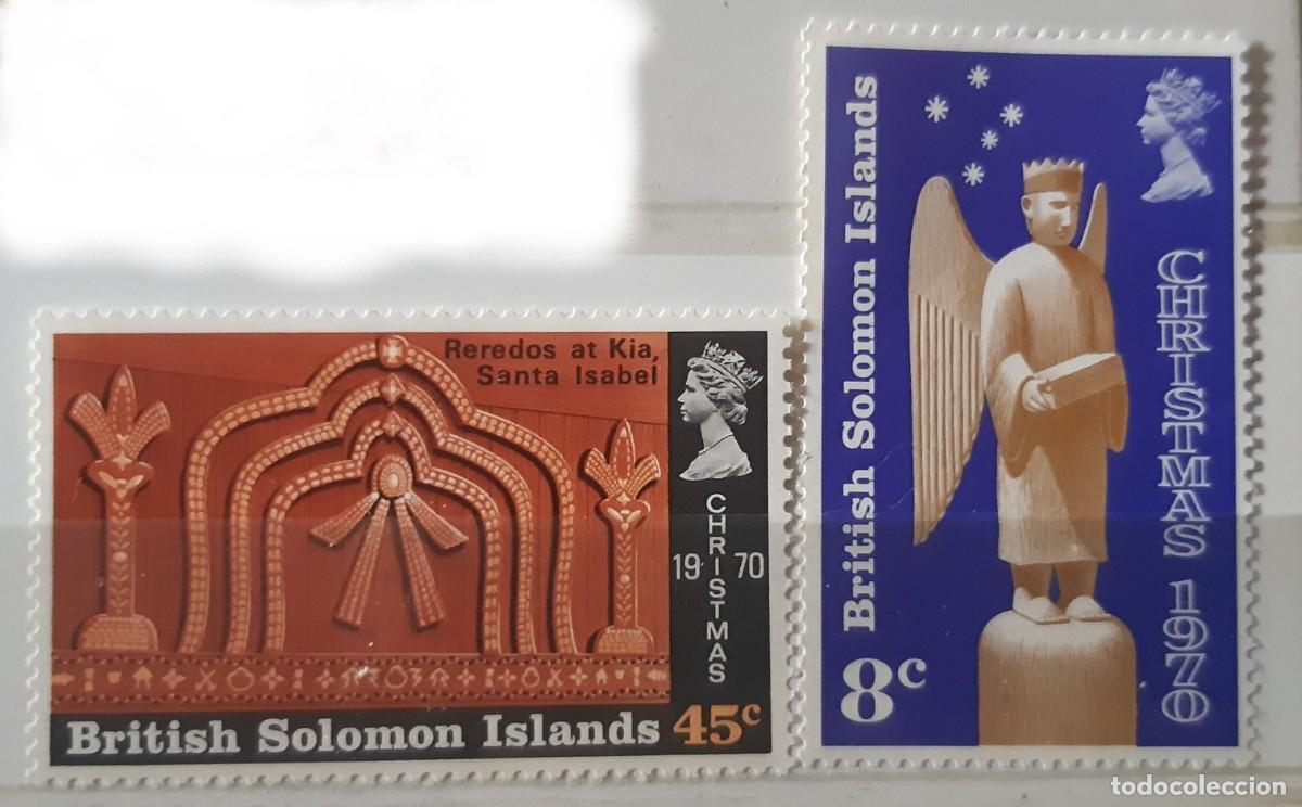 Sellos: ISLAS SALOM&Oacute;N, 1970. - Foto 1