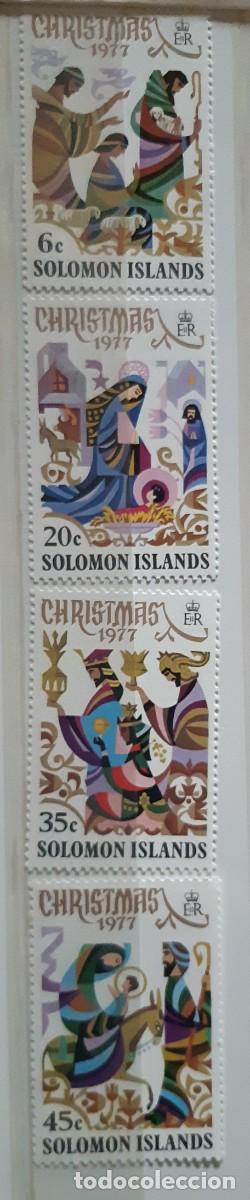 Sellos: ISLAS SALOM&Oacute;N, 1977. - Foto 1
