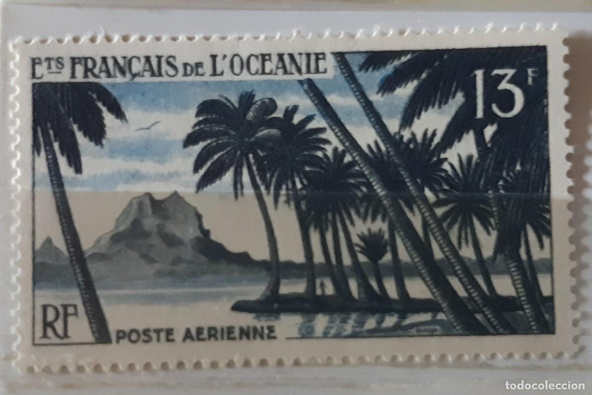 Sellos: OCEAN&Iacute;A FRANCESA, 1955. - Foto 1