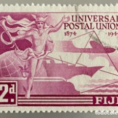Sellos: FIJI. ANIVERSARIO UPU. 1949