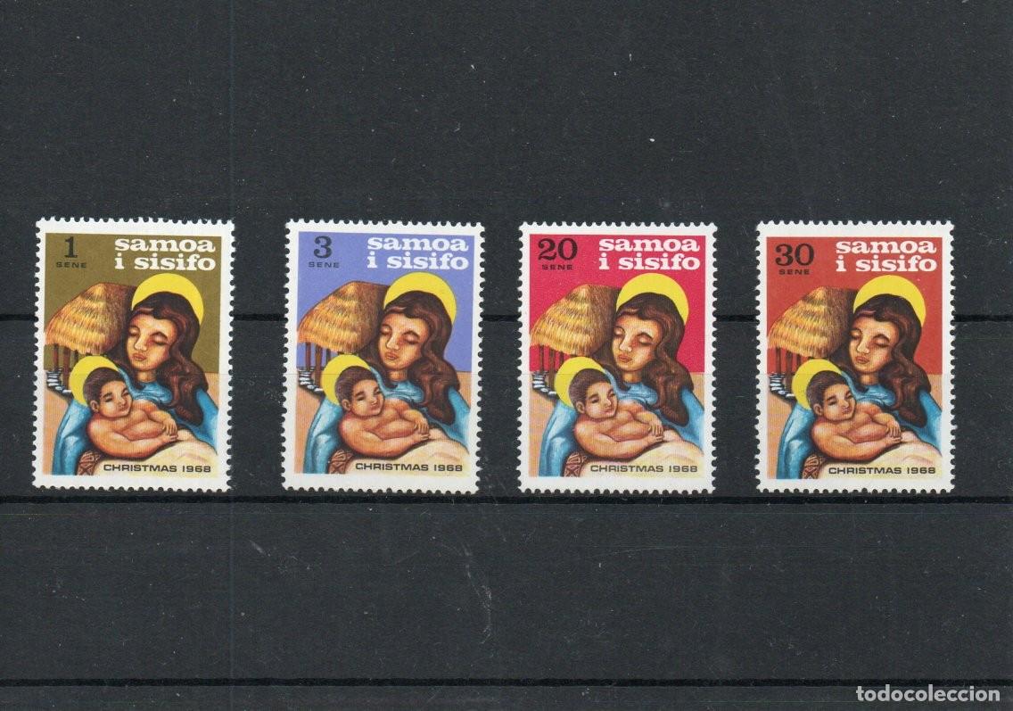 Sellos: SAMOA. NAVIDAD 1968. - Foto 1