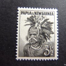 Sellos: 52 PAPUA NEW GUINEA / PAPOUASIE / NUEVA GUINEA / 1958 - 64 PEINADO DE CHIMBU YVERT 20 MH