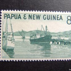Sellos: 52 PAPUA NEW GUINEA / PAPOUASIE / NUEVA GUINEA / 1958 - 64 PUERTO MORESBY YVERT 27 MNH